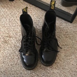 Dr. Martens 1460 Patent Leather Black Boots
